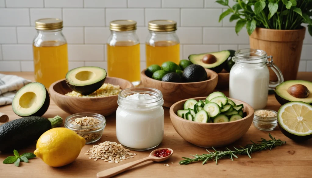 Les secrets de beauté naturelle que vous avez déjà dans votre cuisine