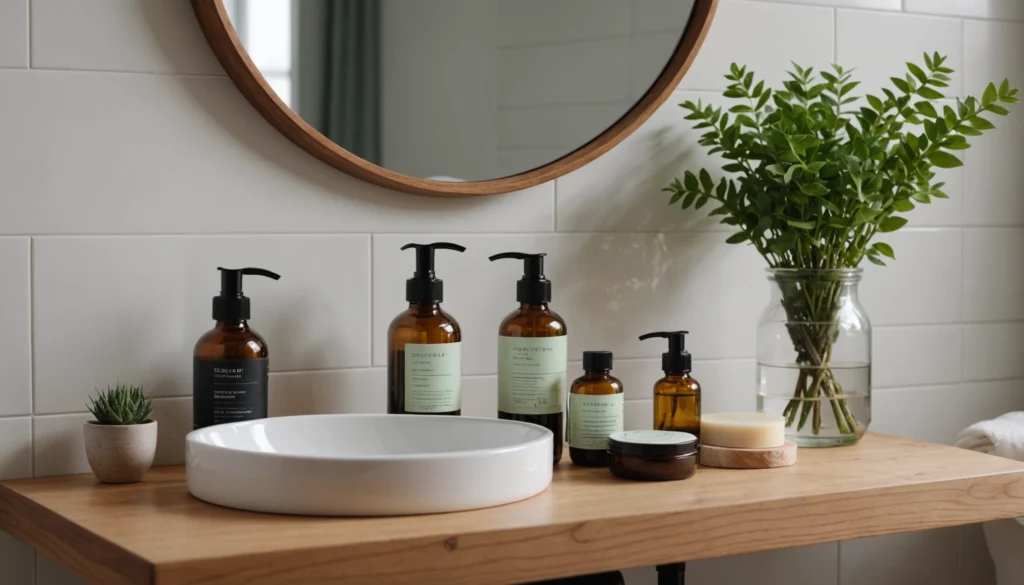 Routine beauté minimaliste